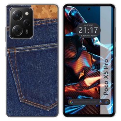 Funda Silicona compatible con Xiaomi POCO X5 Pro 5G diseño Vaquero Dibujos
