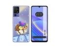 Funda Silicona Transparente para TCL 40 SE diseño Cabra Dibujos
