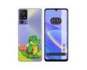 Funda Silicona Transparente para TCL 40 SE diseño Coco Dibujos