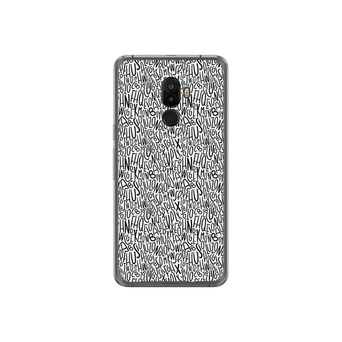 Funda Gel Tpu para Ulefone S8 / S8 Pro Diseño Letras Dibujos