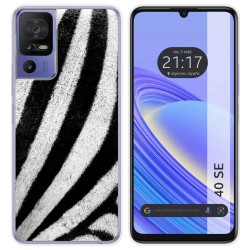 Funda Silicona para TCL 40 SE diseño Animal 02 Dibujos