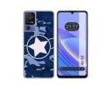 Funda Silicona para TCL 40 SE diseño Camuflaje 03 Dibujos
