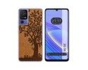 Funda Silicona para TCL 40 SE diseño Cuero 03 Dibujos
