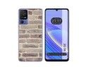 Funda Silicona para TCL 40 SE diseño Ladrillo 01 Dibujos