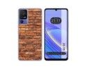 Funda Silicona para TCL 40 SE diseño Ladrillo 04 Dibujos