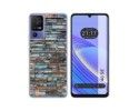 Funda Silicona para TCL 40 SE diseño Ladrillo 05 Dibujos