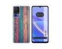 Funda Silicona para TCL 40 SE diseño Madera 10 Dibujos