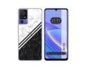 Funda Silicona para TCL 40 SE diseño Mármol 01 Dibujos
