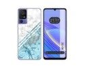 Funda Silicona para TCL 40 SE diseño Mármol 02 Dibujos