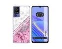 Funda Silicona para TCL 40 SE diseño Mármol 03 Dibujos