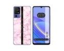 Funda Silicona para TCL 40 SE diseño Mármol 04 Dibujos