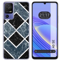 Funda Silicona para TCL 40 SE diseño Mármol 06 Dibujos