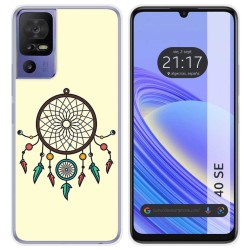 Funda Silicona para TCL 40 SE diseño Atrapasueños Dibujos