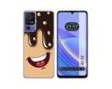 Funda Silicona para TCL 40 SE diseño Helado Chocolate Dibujos