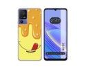 Funda Silicona para TCL 40 SE diseño Helado Vainilla Dibujos