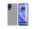 Funda Silicona para TCL 40 SE diseño Letras Dibujos