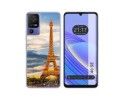 Funda Silicona para TCL 40 SE diseño Paris Dibujos