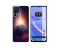Funda Silicona para TCL 40 SE diseño Tierra Dibujos