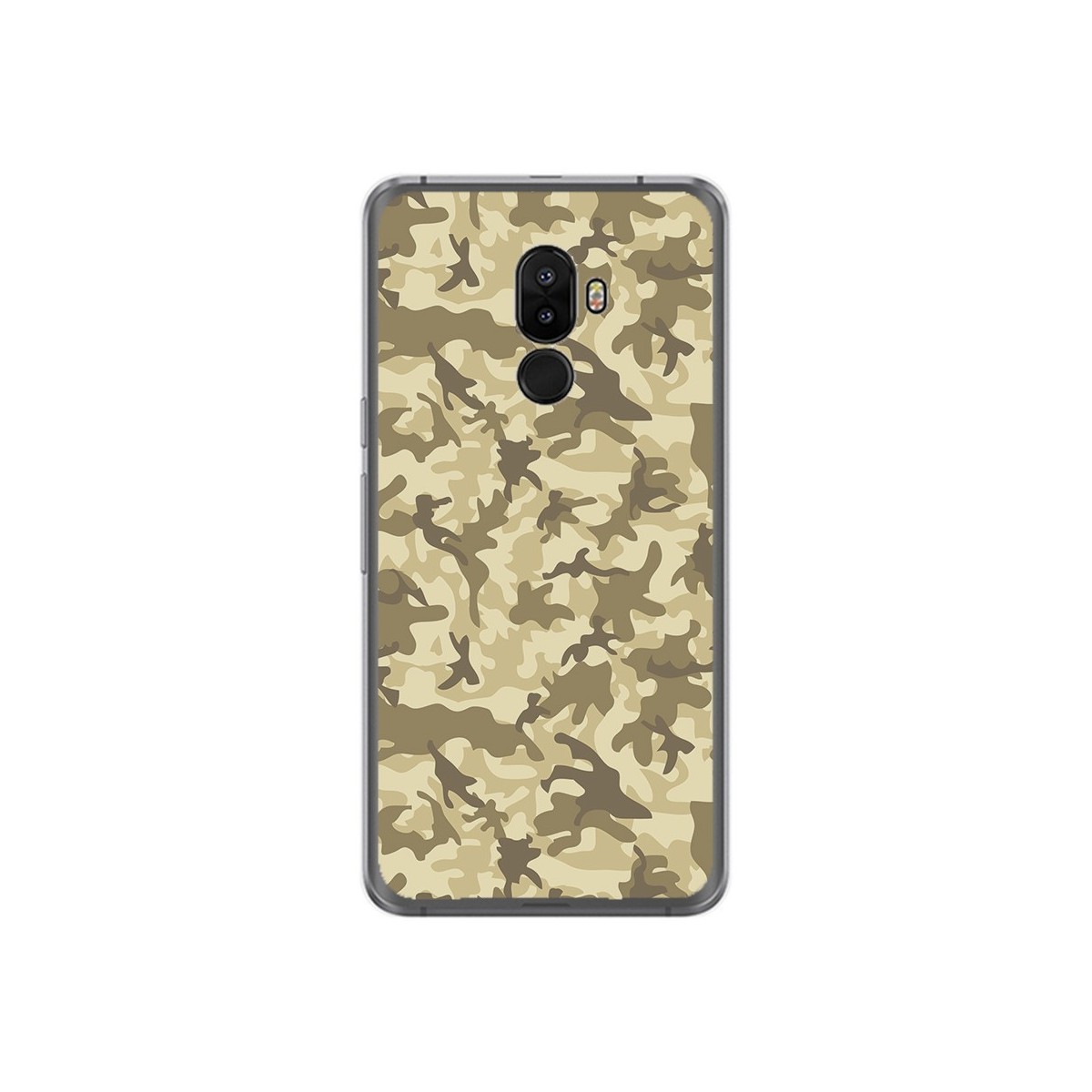 Funda Gel Tpu para Ulefone S8 / S8 Pro Diseño Sand Camuflaje Dibujos