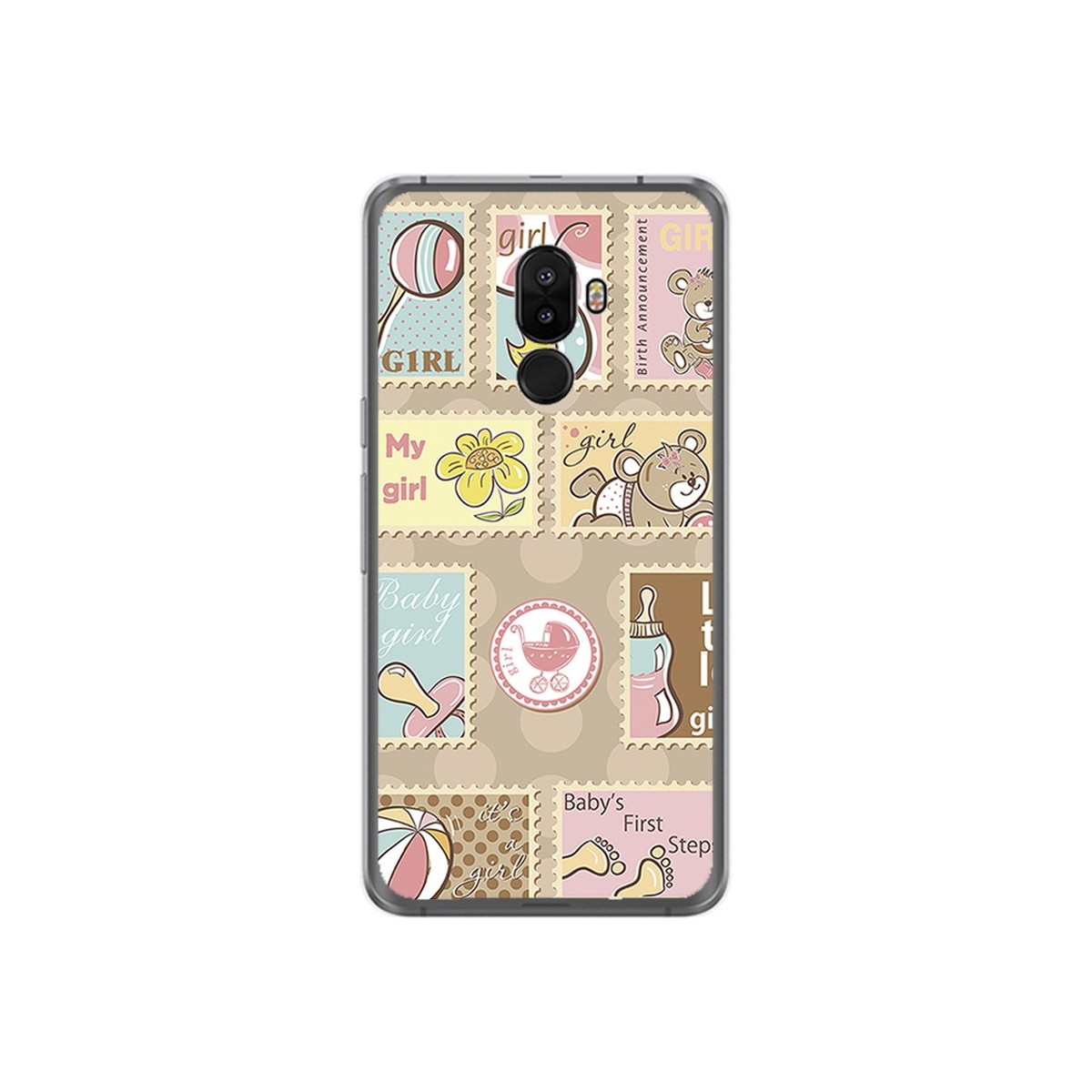 Funda Gel Tpu para Ulefone S8 / S8 Pro Diseño Sellos Dibujos