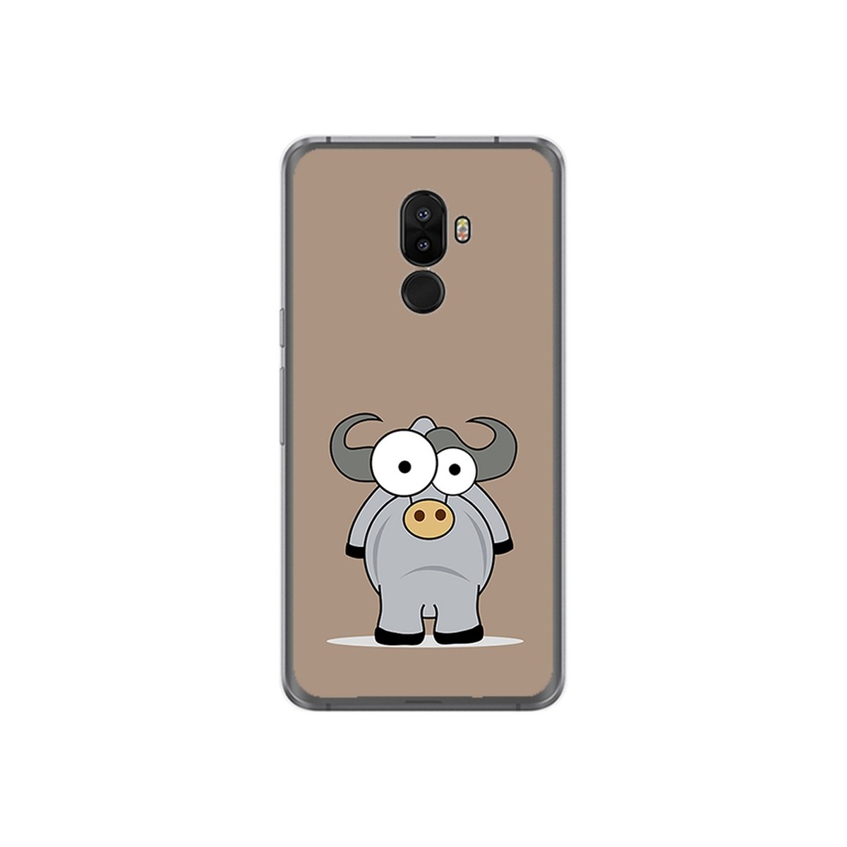Funda Gel Tpu para Ulefone S8 / S8 Pro Diseño Toro Dibujos