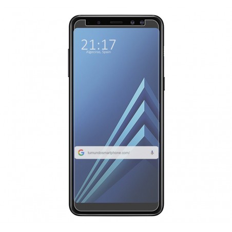 Protector Cristal Templado para Samsung Galaxy A8 (2018) Vidrio