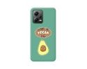 Funda Silicona Líquida Verde compatible con Xiaomi POCO X5 5G diseño Vegan Life Dibujos