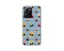 Funda Silicona Líquida Azul compatible con Xiaomi POCO X5 Pro 5G diseño Catrina Dibujos