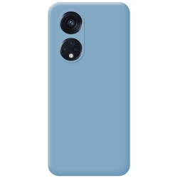 Funda Silicona Líquida Ultra Suave para Oppo Reno 8T 4G color Azul 2