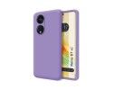 Funda Silicona Líquida Ultra Suave para Oppo Reno 8T 4G color Morada