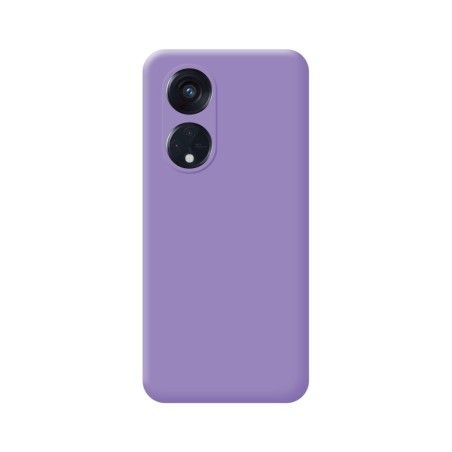 Funda Silicona Líquida Ultra Suave para Oppo Reno 8T 4G color Morada