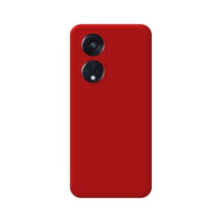 Funda Silicona Líquida Ultra Suave para Oppo Reno 8T 4G color Roja