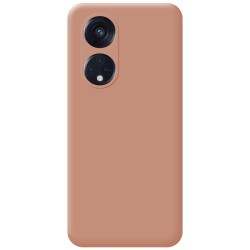 Funda Silicona Líquida Ultra Suave para Oppo Reno 8T 4G color Rosa 2