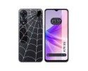 Funda Silicona Transparente para Oppo A78 5G diseño Araña Dibujos