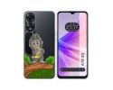 Funda Silicona Transparente para Oppo A78 5G diseño Mono Dibujos