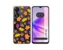 Funda Silicona Transparente para Oppo A78 5G diseño Otoño Dibujos
