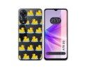 Funda Silicona Transparente para Oppo A78 5G diseño Pato Dibujos