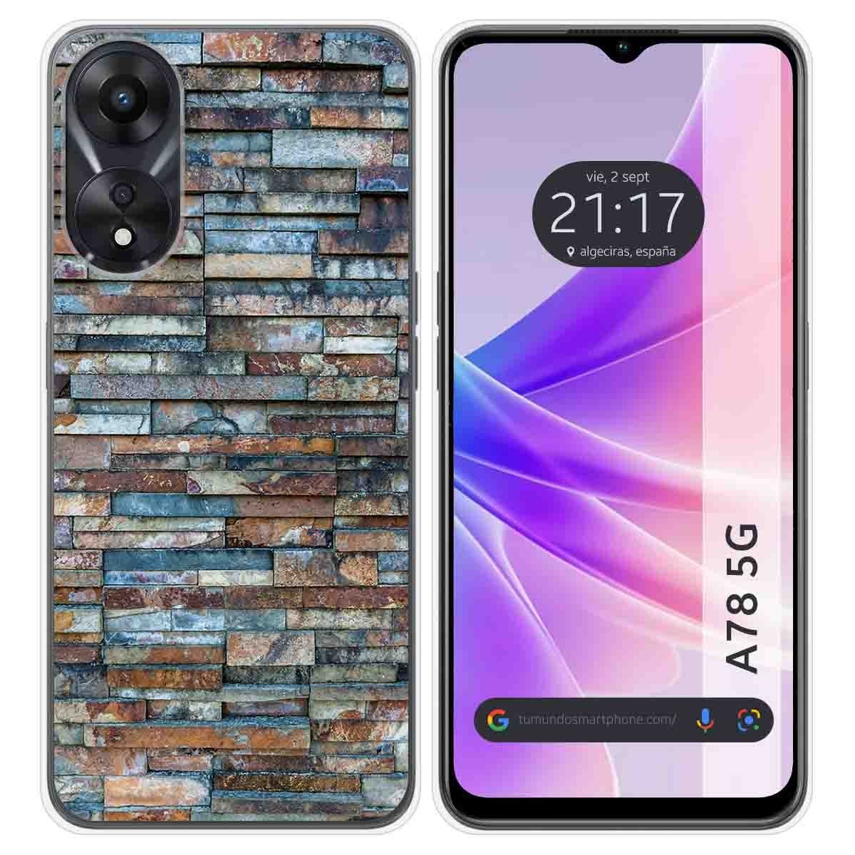 Funda Silicona para Oppo A78 5G diseño Ladrillo 05 Dibujos