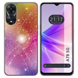 Funda Silicona para Oppo A78 5G diseño Abstracto Dibujos