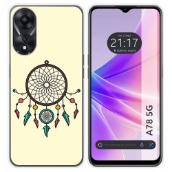 Funda Silicona para Oppo A78 5G diseño Atrapasueños Dibujos