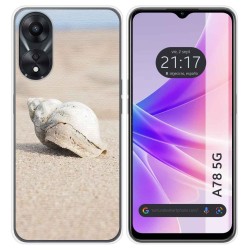 Funda Silicona para Oppo A78 5G diseño Concha Dibujos