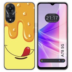 Funda Silicona para Oppo A78 5G diseño Helado Vainilla Dibujos