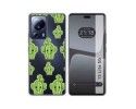 Funda Silicona Transparente compatible con Xiaomi 13 Lite 5G diseño Cactus Dibujos