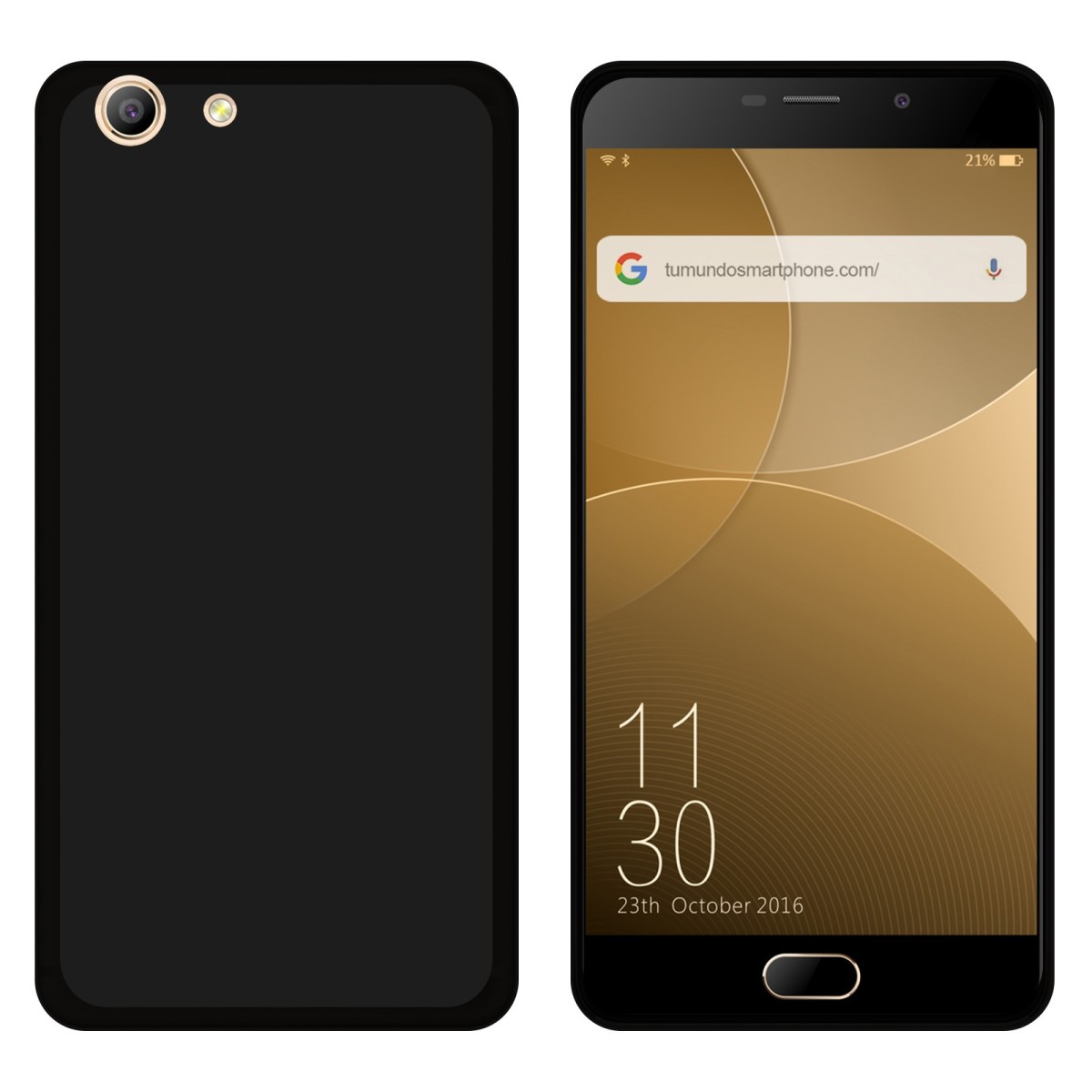 Funda Gel Tpu para Elephone R9 Color Negra