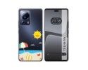 Funda Silicona Transparente compatible con Xiaomi 13 Lite 5G diseño Playa Dibujos