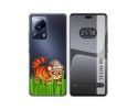 Funda Silicona Transparente compatible con Xiaomi 13 Lite 5G diseño Tigre Dibujos