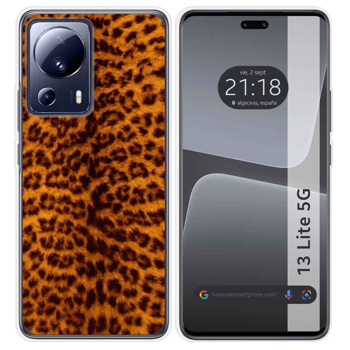 Funda Silicona compatible con Xiaomi 13 Lite 5G diseño Animal 03 Dibujos