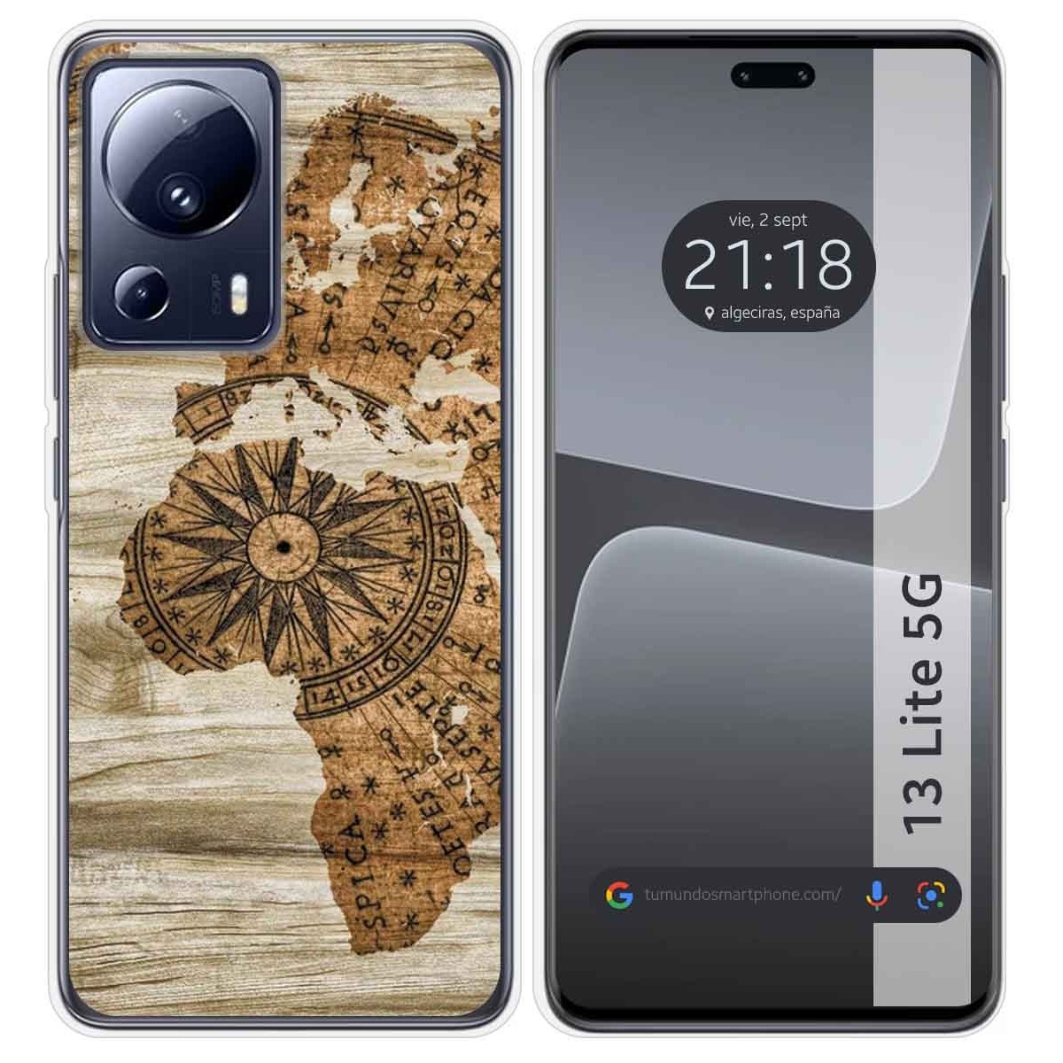 Funda Silicona compatible con Xiaomi 13 Lite 5G diseño Madera 07 Dibujos