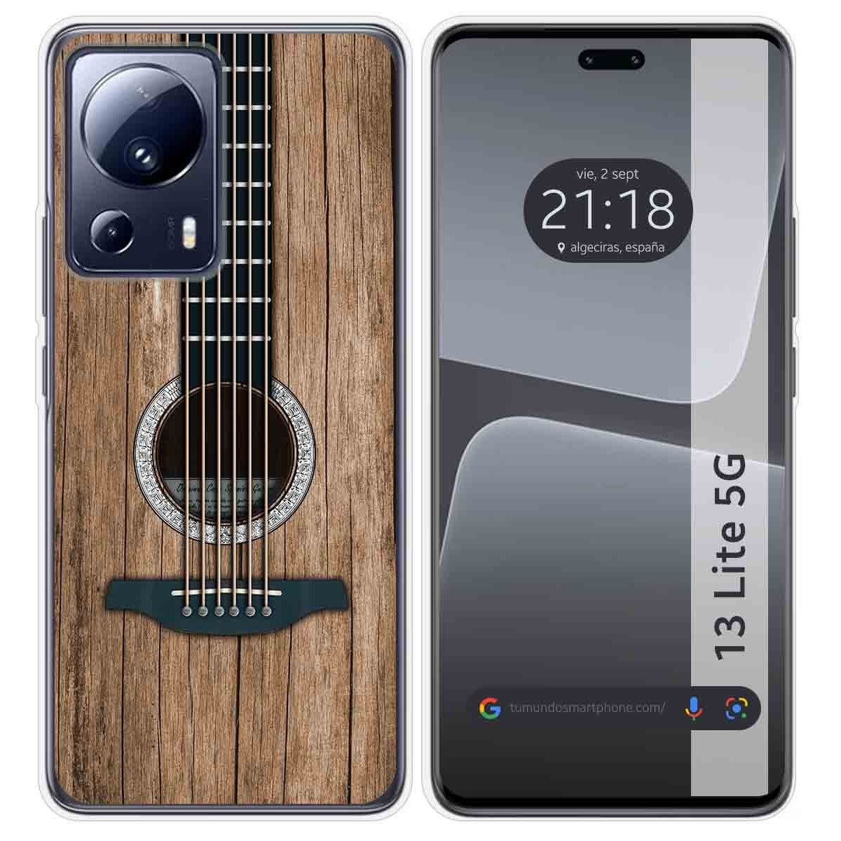 Funda Silicona compatible con Xiaomi 13 Lite 5G diseño Madera 11 Dibujos