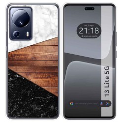 Funda Silicona compatible con Xiaomi 13 Lite 5G diseño Mármol 11 Dibujos